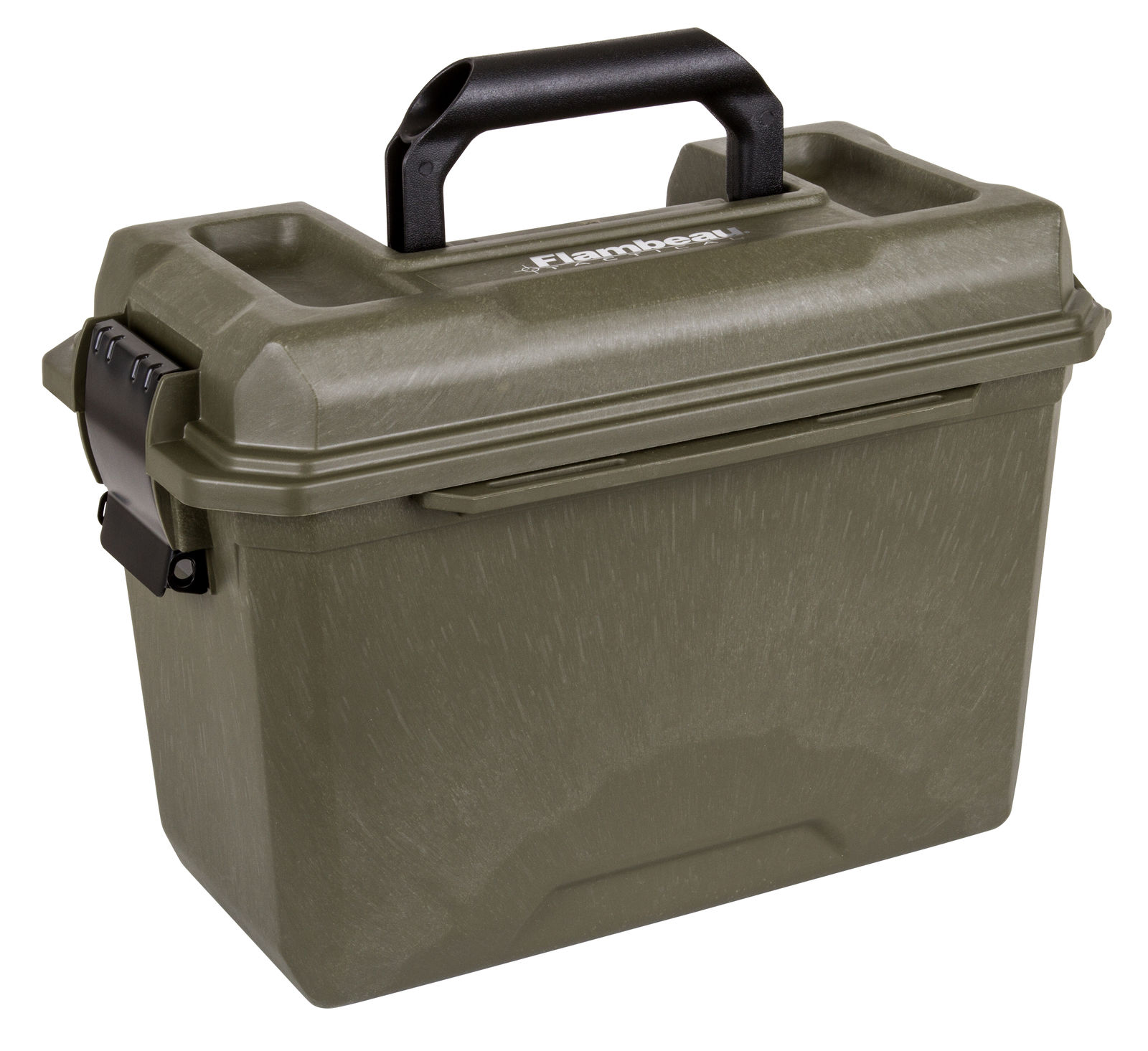 ammo can tackle box Reapr Steel Can, Heavy Duty Locking Metal Ammo Storage Box, Airtight and Watertight 30 Cal or 50 Cal Case for Rifle, Shotgun, Pistol, Military Footlocker Style Tool and Gear Organizer HOMESTEAD 50 Cal Metal Ammo