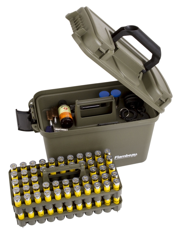 Shotshell Dry Box Open with Ammo Tray