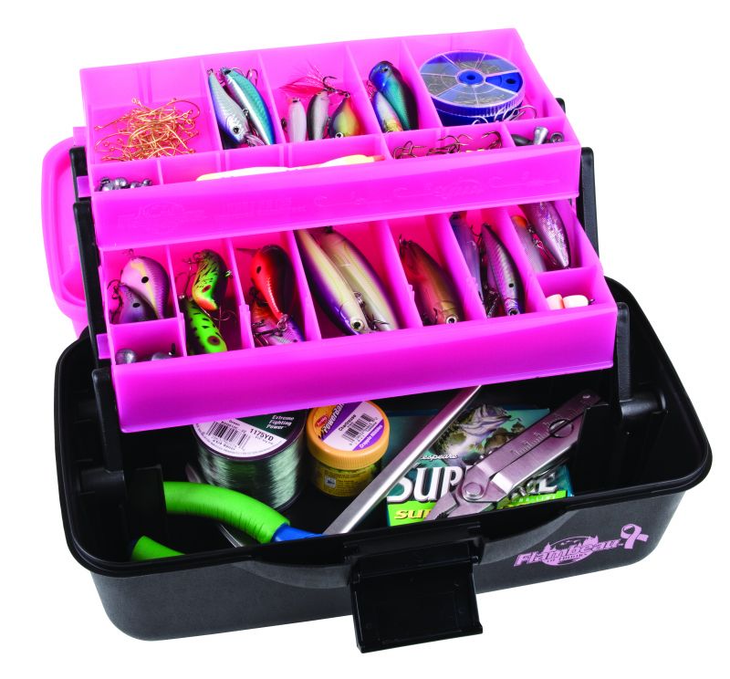 fastboy 1/2/3/5 Organized Fishing Tackle Boxes Convenient And Easy To Carry  Frosted PP large pink 1 Pc 