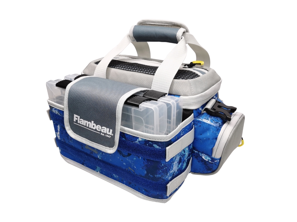 blue tackle bags KastKing Fishing Bags, Orange molded base Wild Child Tackle Bag