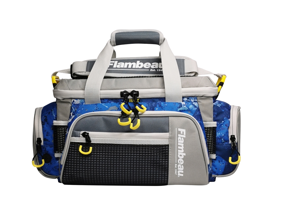 5007 Flambeau Pro-Angler Tackle Bag (Kinetic Blue)