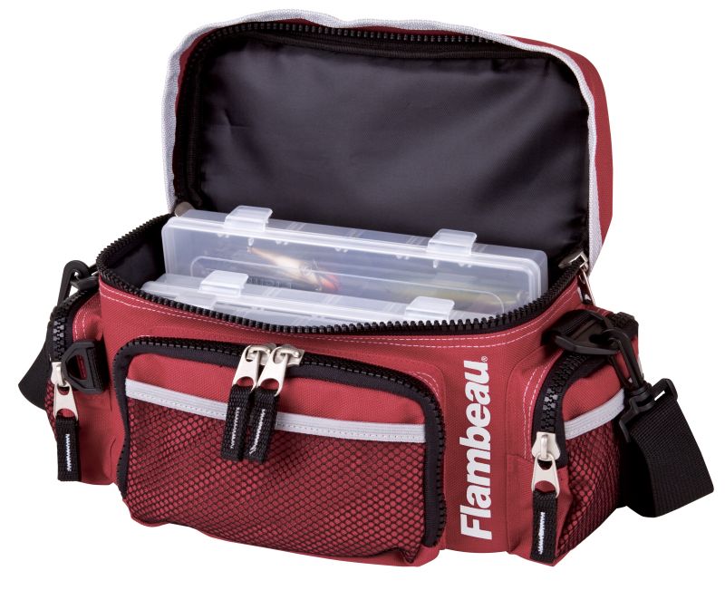 flambeau soft sided tackle box Outdoors Waterproof Satchel 3000 Glide Trays, Gray, No Bottom Cage The Flambeau Outdoors 4510 Super Half Satchel Tackle Box is a must Flambeau Tuff Tainer - 2