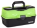 Classic 3-Tray - Frost Series Green closed in isometric angle