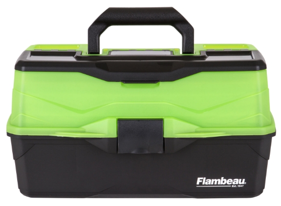 Classic 3-Tray - Frost Series Green front closed