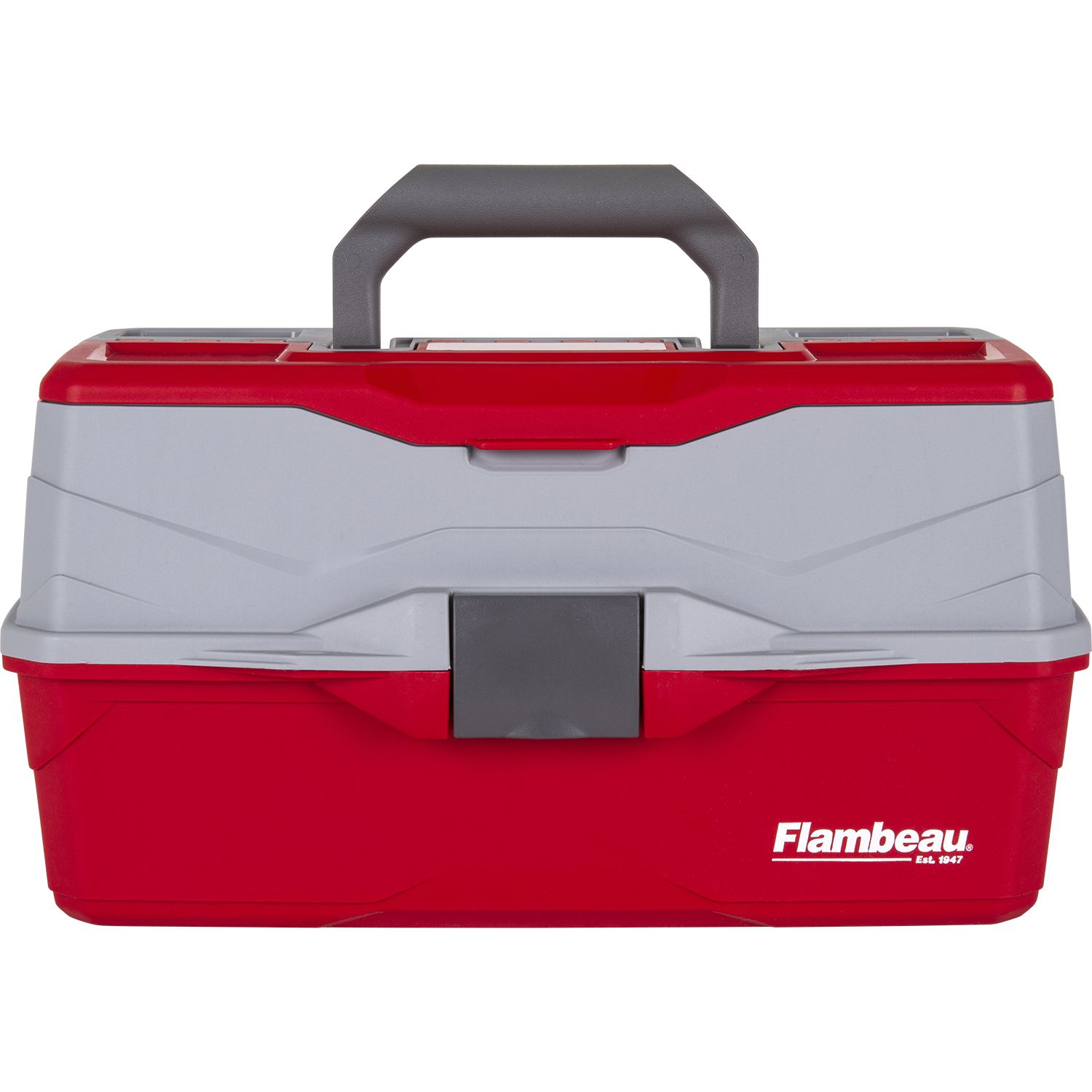 flambeau 22030 tackle box Outdoors 6382 2-Tray Box, 15 Compartments, Blue and Gray The Maximizer is the ultimate bait storage box for oversized lures Flambeau 1 Tray Tackle Green/Gray