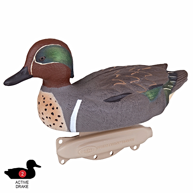 Classic Flambeau Green Wing Teal Decoys Duck 6pk for sale online 