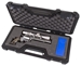 Double Wall Safe Shot Large Caliber Slim Pistol Case - open with pistol