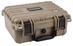 HD Series Pistol Case - Small - Desert Tan - front view closed