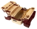 Hip Roof 7-Tray open extended side view