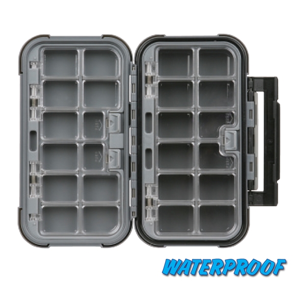 Large 24-Compartment Blue Ribbon Fly Box