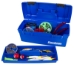 Brute Box with Lift-Out Tray open with fish hooks and baits