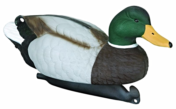 Masters Series Magnum Floater Mallard with Green Brown Black and White Feather