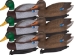 Masters Series Original Super Magnum Mallard Three Greenhead Duck and Three All Brown Duck