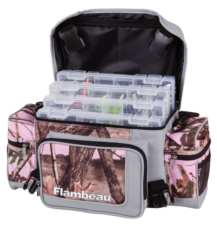 Pink Fishing Tackle Boxes & Bags for sale