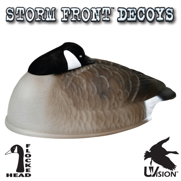 Storm Front Flocked Head Canada Goose Shell