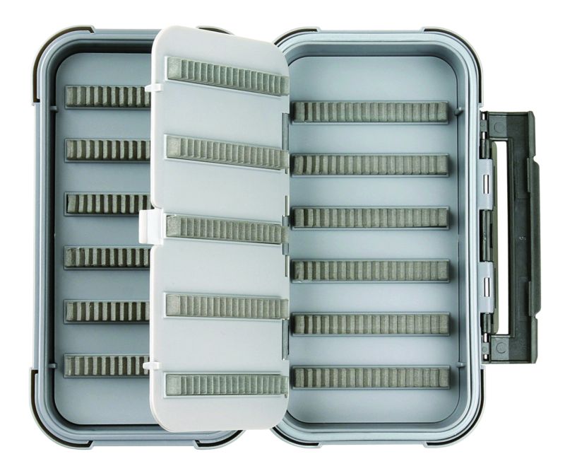 Large Blue Ribbon™ Waterproof Fly Box - Swing Leaf