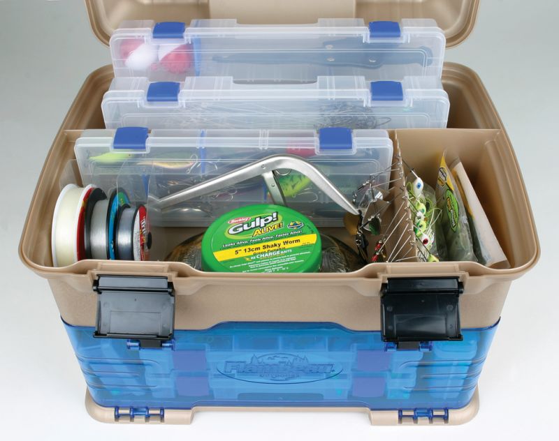flambeau tackle t4 pro multi-loader tackle box Outdoors T5P Multiloader Box, 7 Tuff Tainers, Blue Gold (2) 3003 T4 Pro Multiloader - ZERUST