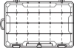Tuff Tainer - 4007 Divided diagram